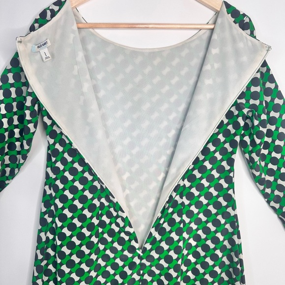 Old Navy dotted 3/4 sleeve shift dress size small - Picture 6 of 10